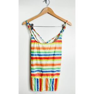 Kim Rogers Swimwear Womens Tankini Multicolor Adjustable Strap Size Large